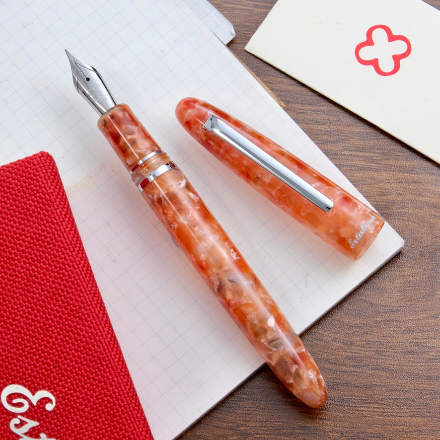 Esterbrook Estie Fountain Pen - Petrified Forest (Chrome Trim)