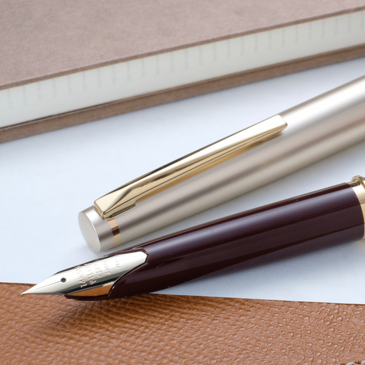 Pilot Elite 95S Fountain Pen - Wine Red