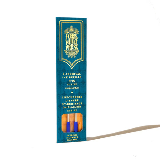 Ferris Wheel Press The Scribe Ink Refill Set - Jelly Bean Blue