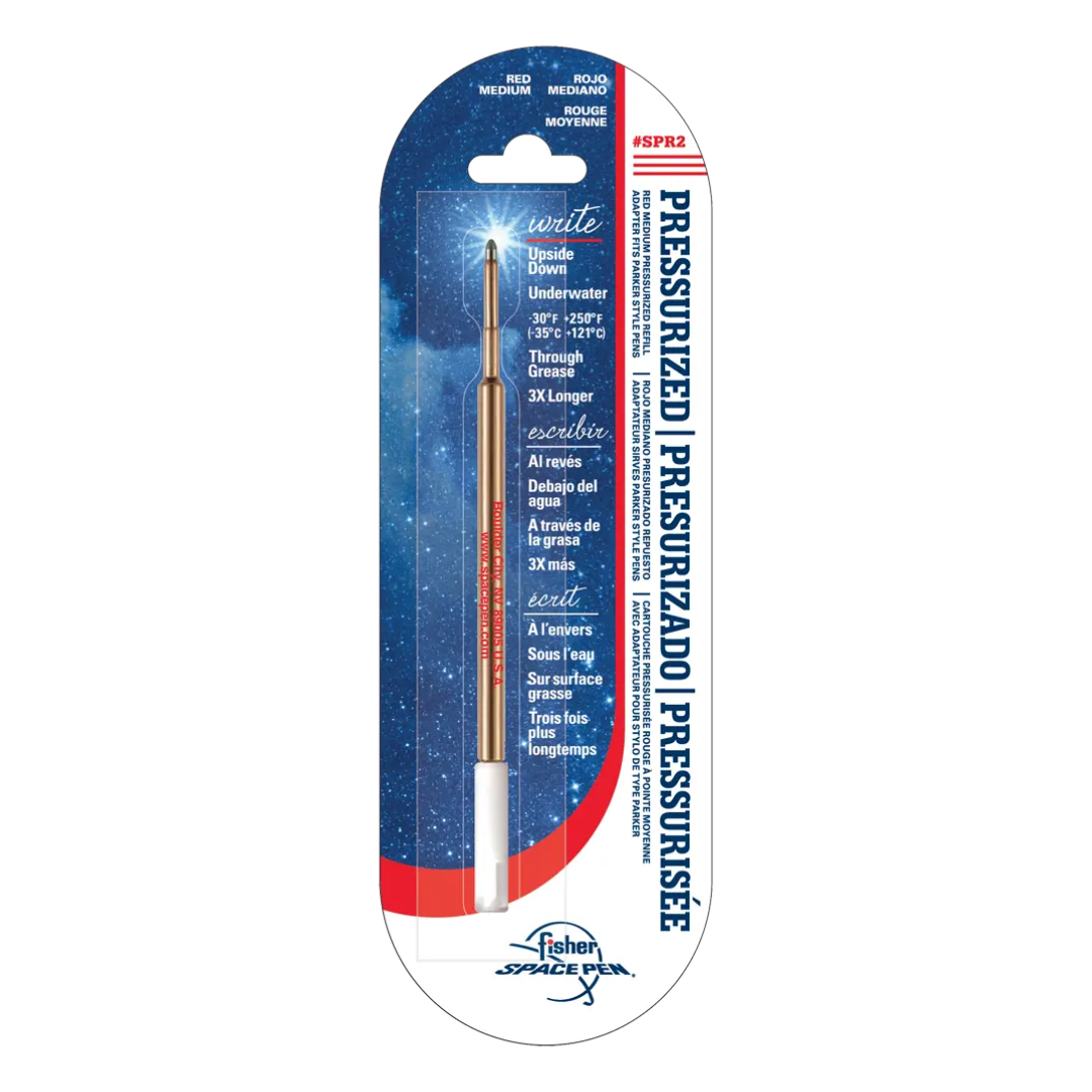 Fisher Space Pen PR Series Pressurized Ballpoint Pen Refill - Red