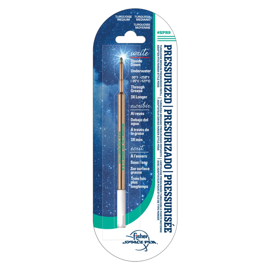 Fisher Space Pen PR Series Pressurized Ballpoint Pen Refill - Turquoise