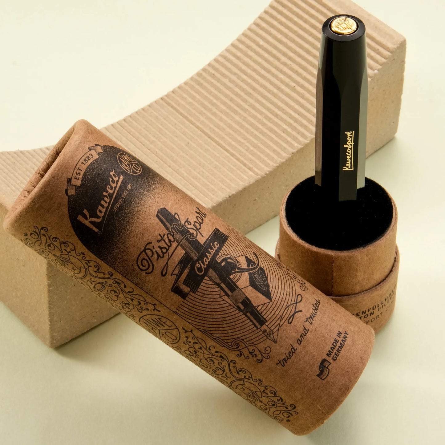 Kaweco Piston Sport Fountain Pen - Classic Black