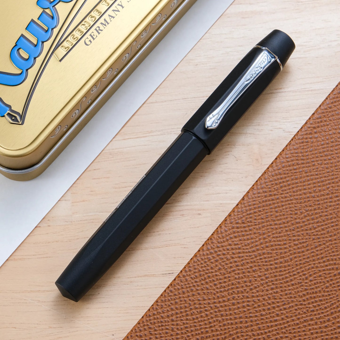Kaweco Original Black Chrome Fountain Pen (Large 250 Nib)