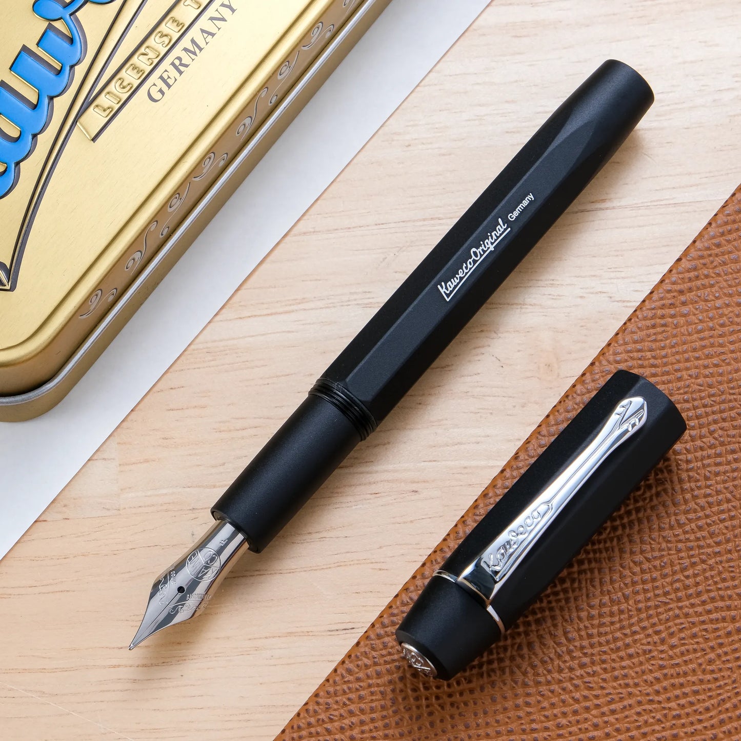 Kaweco Original Black Chrome Fountain Pen (Large 250 Nib)