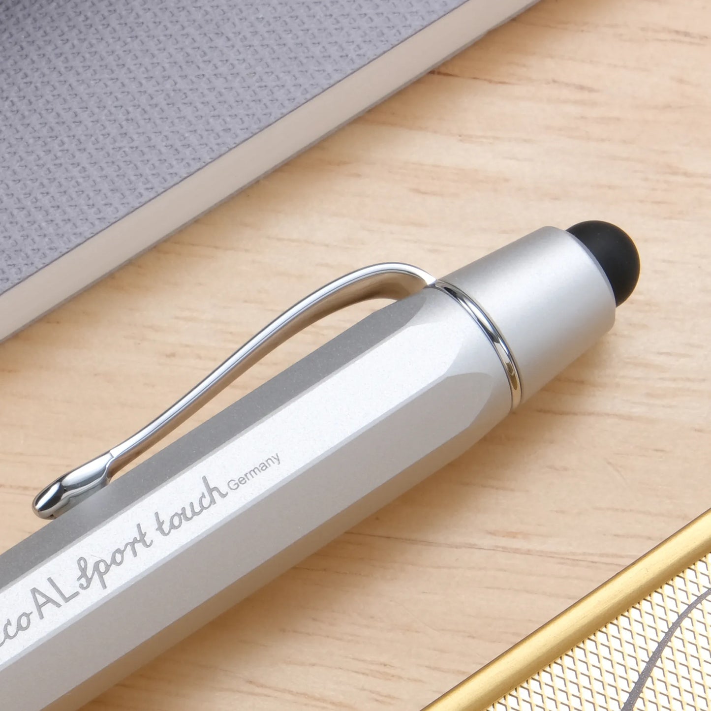 Kaweco AL Sport Touch Ballpoint Pen - Silver
