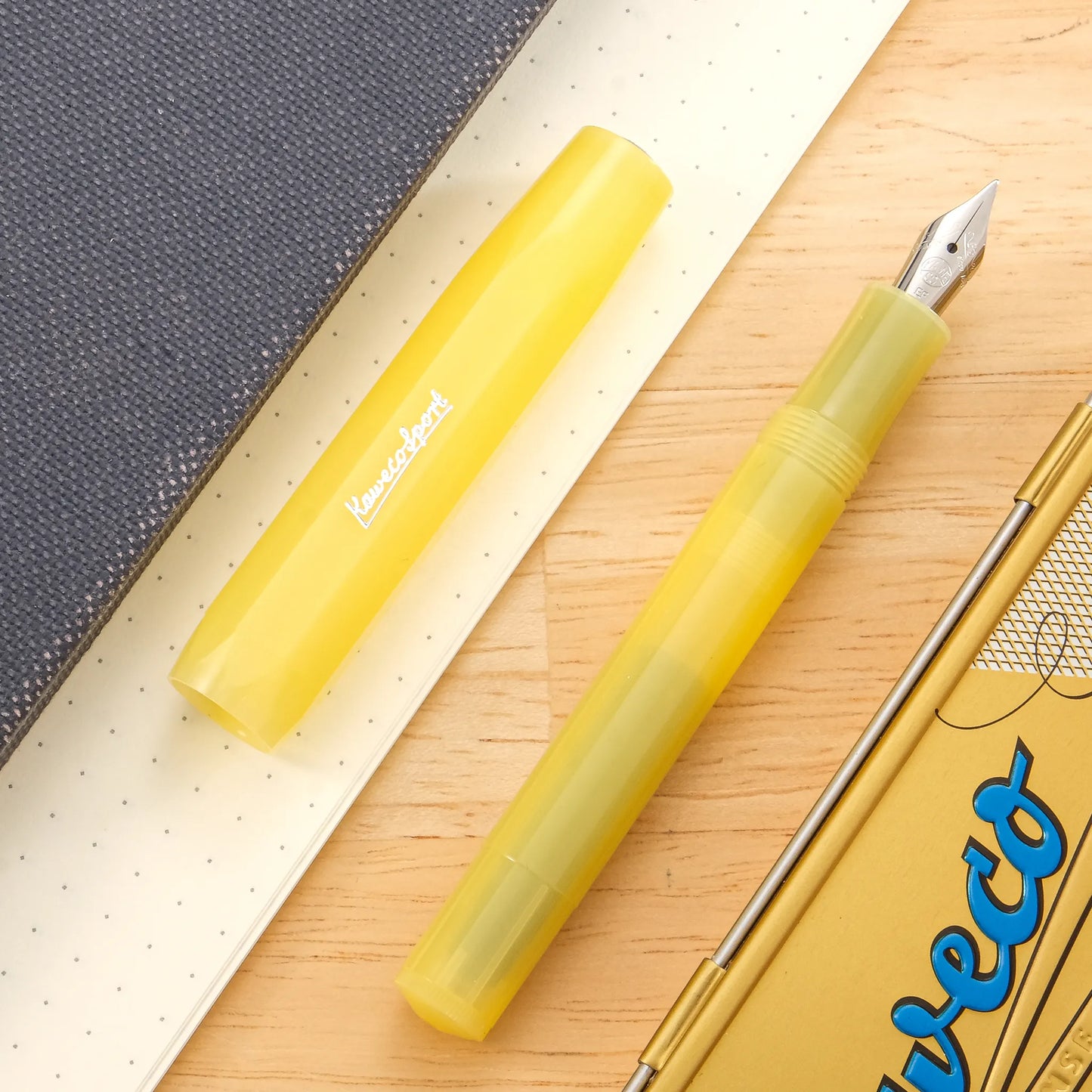 Kaweco Frosted Sport Fountain Pen - Sweet Banana