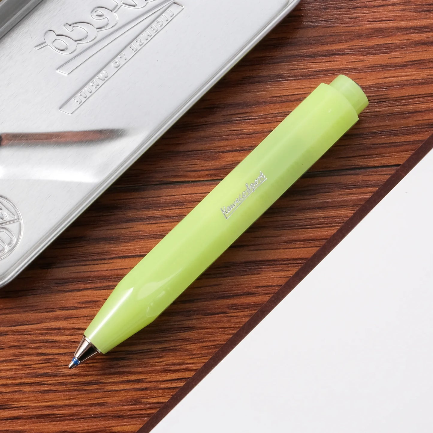 Kaweco Frosted Sport Ballpoint Pen - Lime