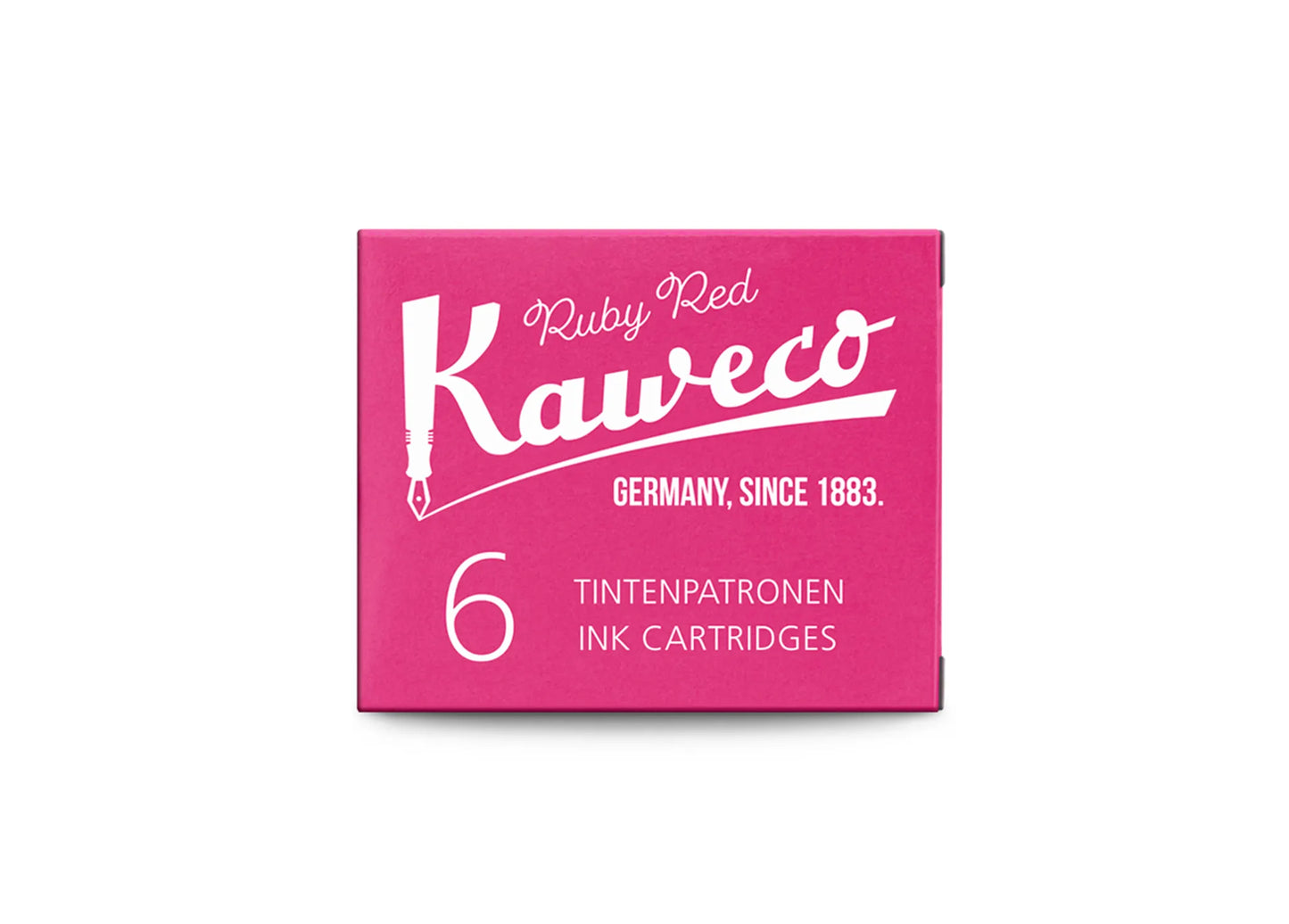Kaweco Ink Cartridges 6-pack – Ruby Red