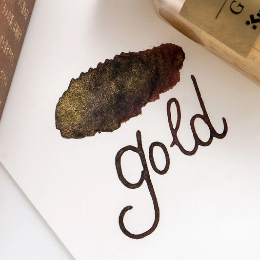 Kuretake Ink Cafe - Gold