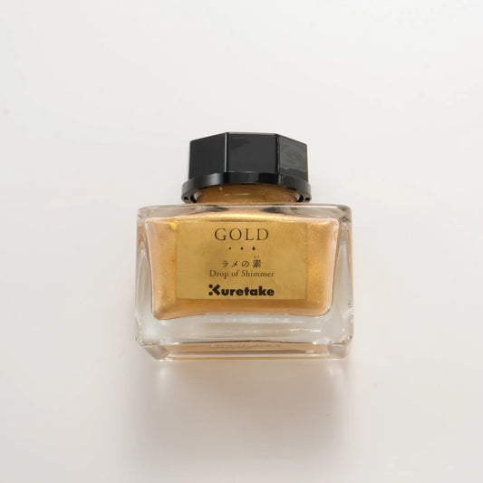 Kuretake Ink Cafe Drops of Shimmer - Gold