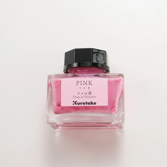 Kuretake Ink Cafe Drops of Shimmer - Pink