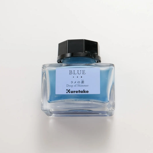 Kuretake Ink Cafe Drops of Shimmer - Blue