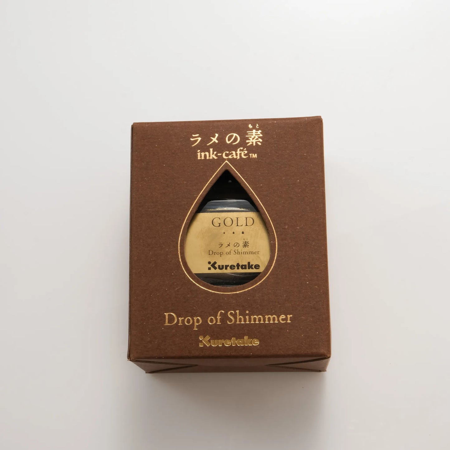 Kuretake Ink Cafe Drops of Shimmer - Gold