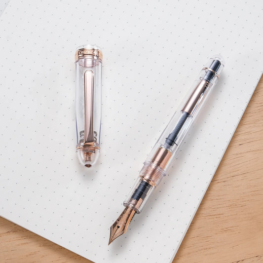 Nagasawa #3776 Century Fountain Pen - Censke Pink Gold