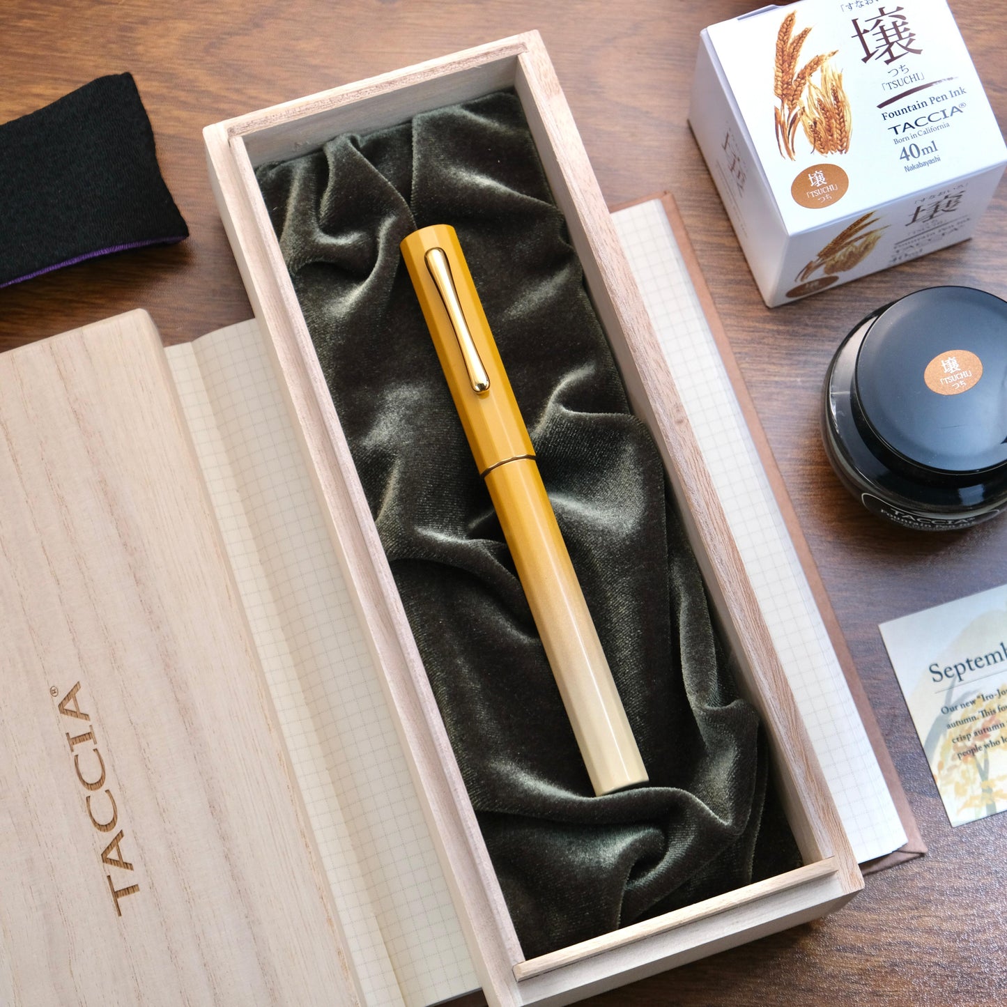 TACCIA Iro-joukei Urushi Fountain Pen - The Wind of Soushu (Limited Edition)