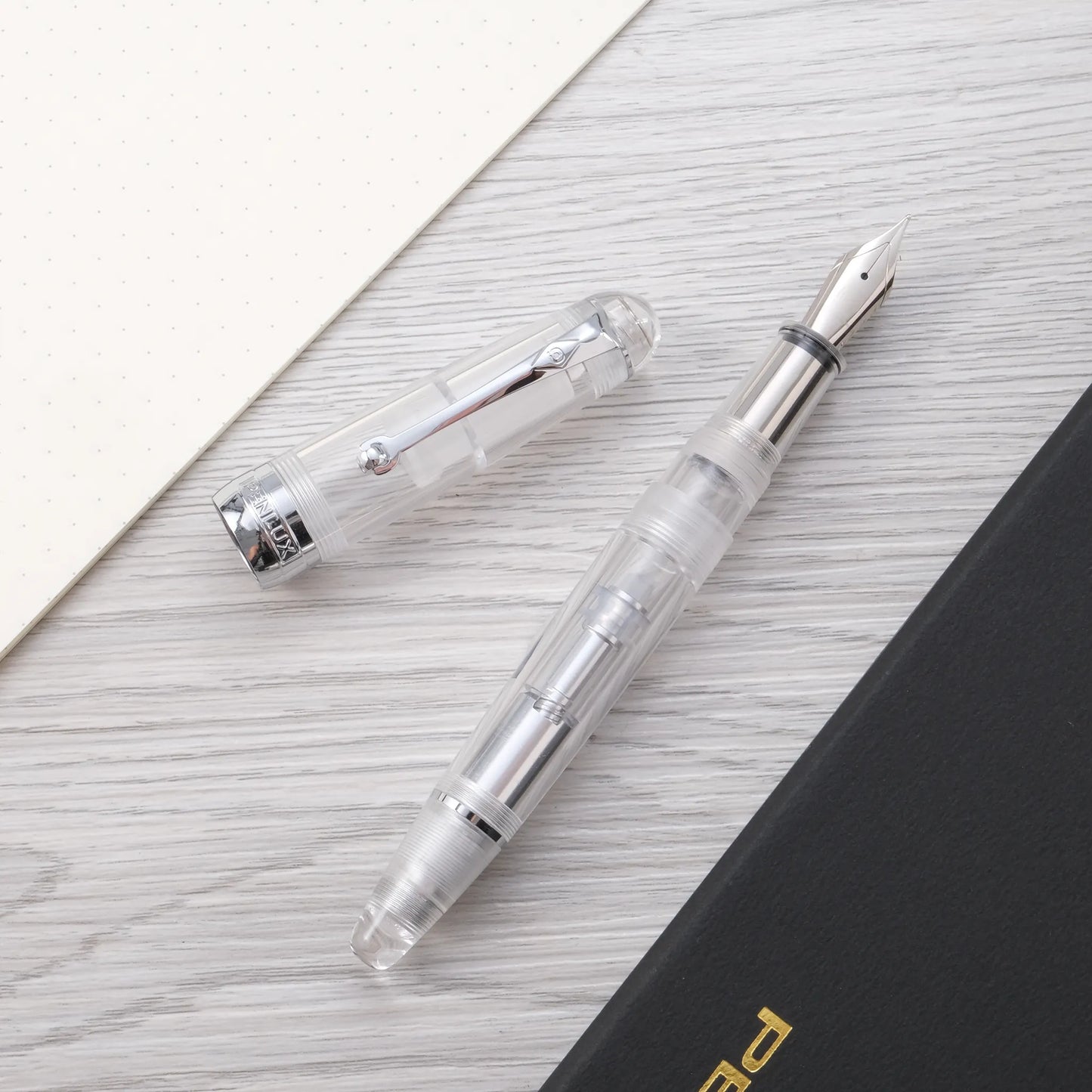 Penlux Masterpiece Grande Fountain Pen - Blue Lake