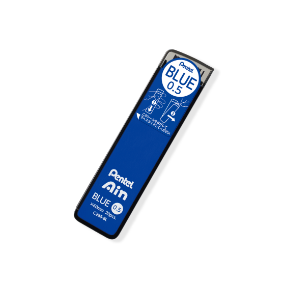 Pentel Ain Lead 0.5mm – Red, Blue