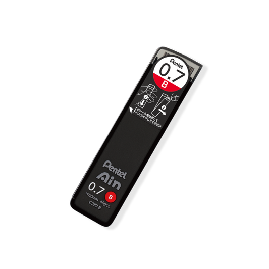 Pentel Ain Lead 0.7mm – 2B, B, HB