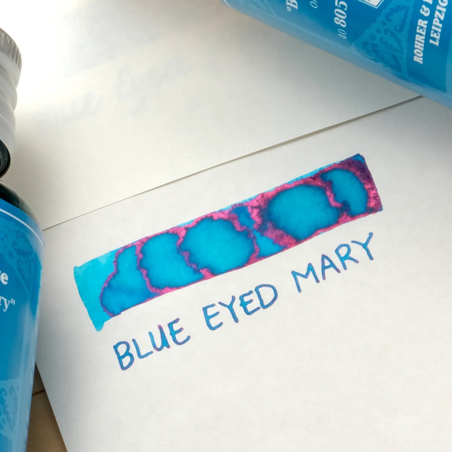 Rohrer & Klingner Fountain Pen Ink - Blue Eyed Mary (2024 Limited Edition)