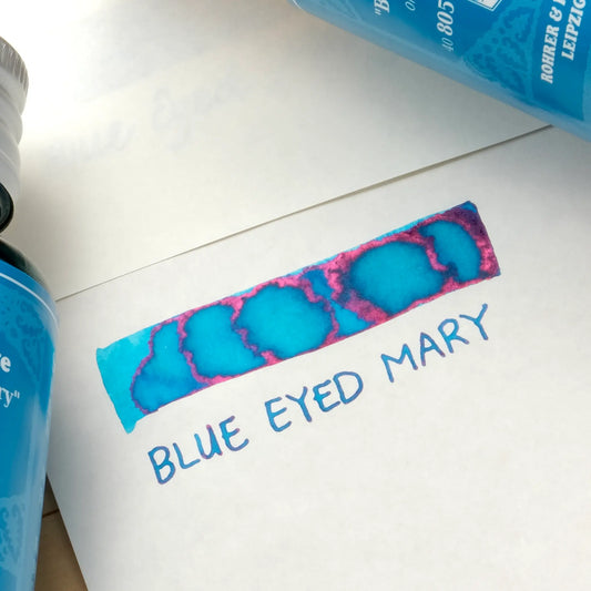 Rohrer & Klingner Fountain Pen Ink - Blue Eyed Mary (2024 Limited Edition)