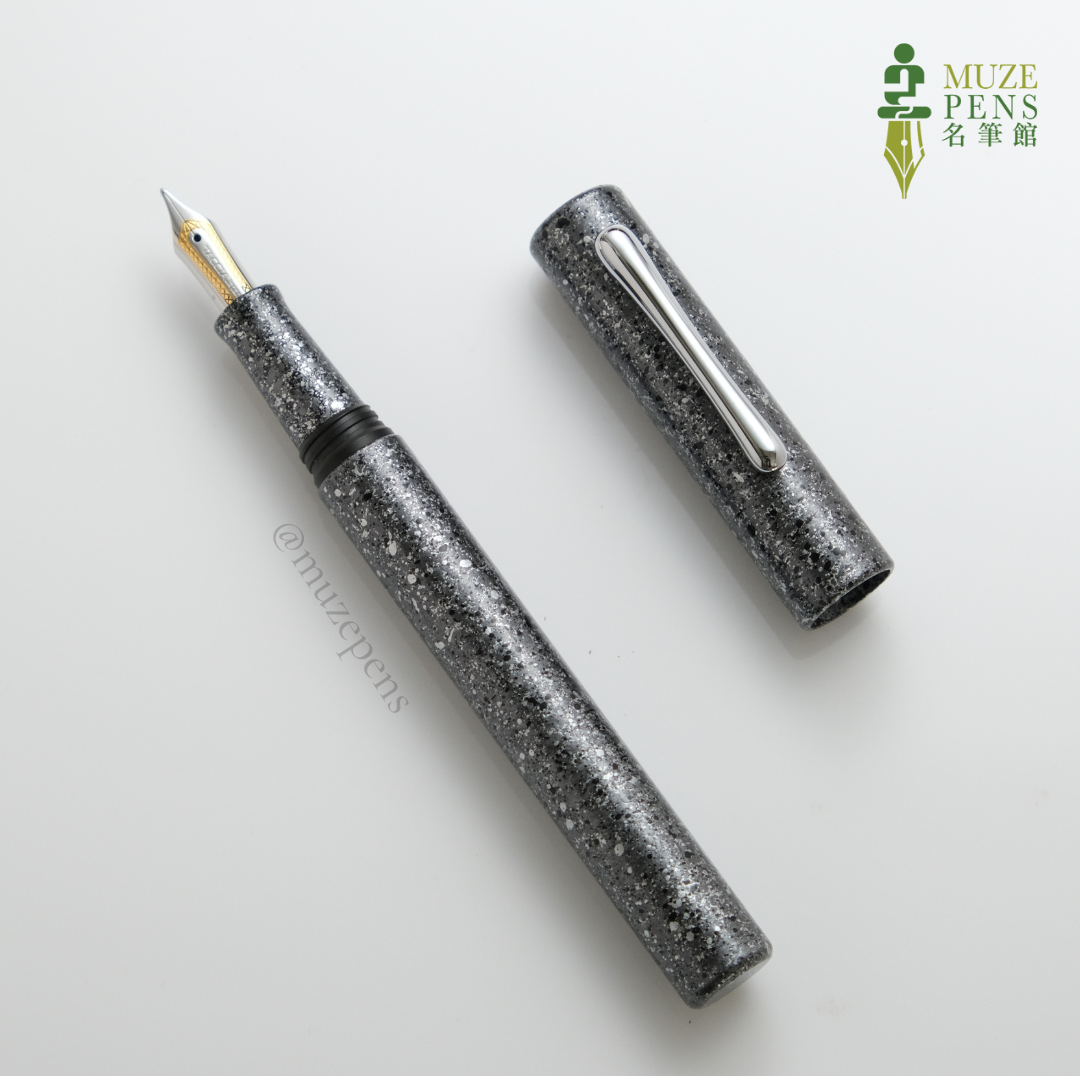 TACCIA Mikage-ishi (Granite Stone) Fountain Pen - Black
