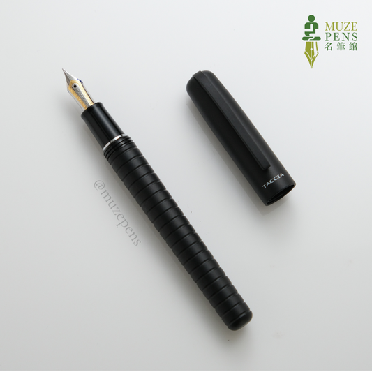 TACCIA PENFORT Pinnacle Fountain Pen - Gunmetal Black