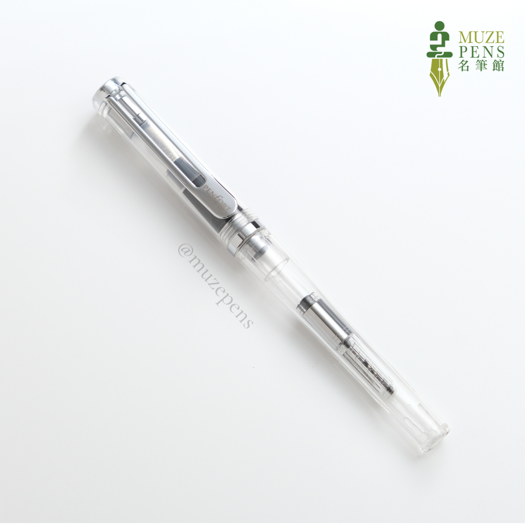 TACCIA PENFORT Facet Fountain Pen - Clear