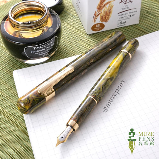 TACCIA Covenant Fountain Pen - Bumblebee Jasper