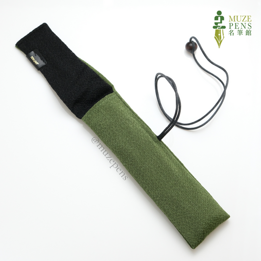 TACCIA Kimono Chirimen Single Pen Wrap - Glass