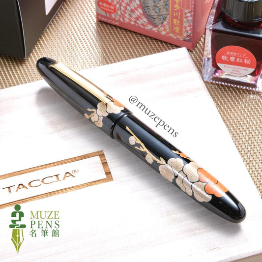 TACCIA Kuro Maki-e Urushi Fountain Pen - Shunshoubai (Limited Edition)