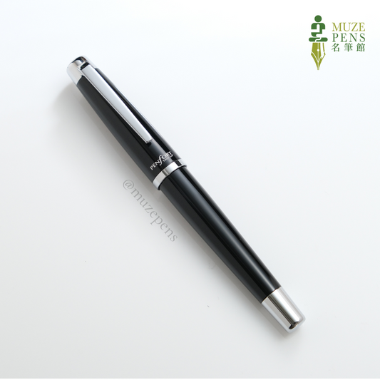 TACCIA PENFORT Urbane Fountain Pen - Black