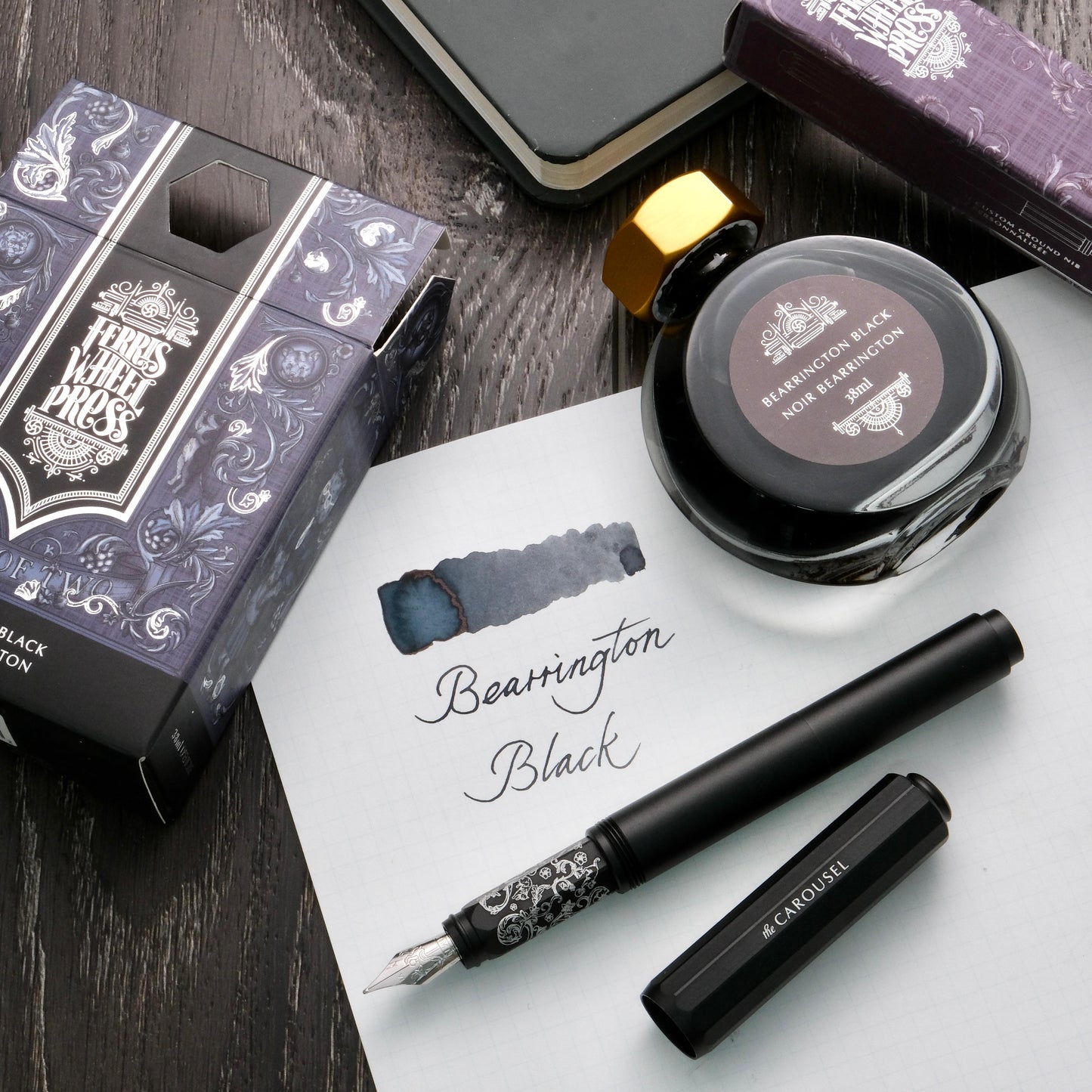 Ferris Wheel Press Ink - Bearington Black