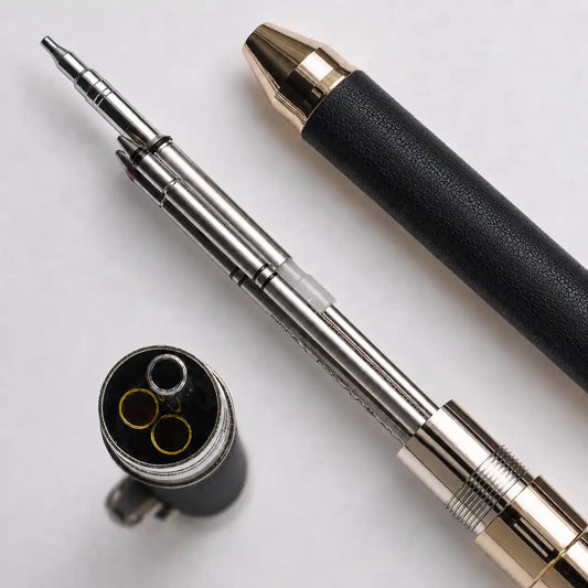 Zebra Sharbo X Customizable Multi-Pen Body - SL6 Leather Black