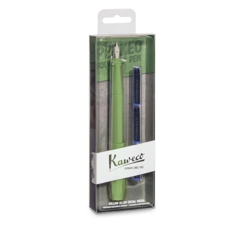 Kaweco Perkeo Fountain Pen Set - Jungle Green