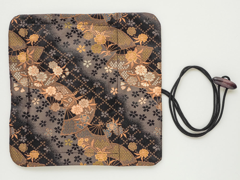 TACCIA Kimono Nishijin 4 slot Pen Roll - Sakura Night