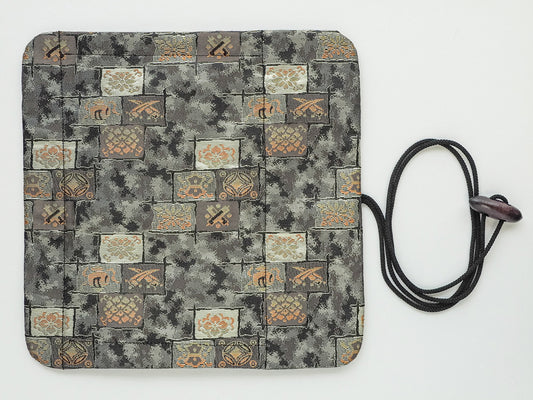 TACCIA Kimono Nishijin 4 Slot Pen Roll - Mosaic