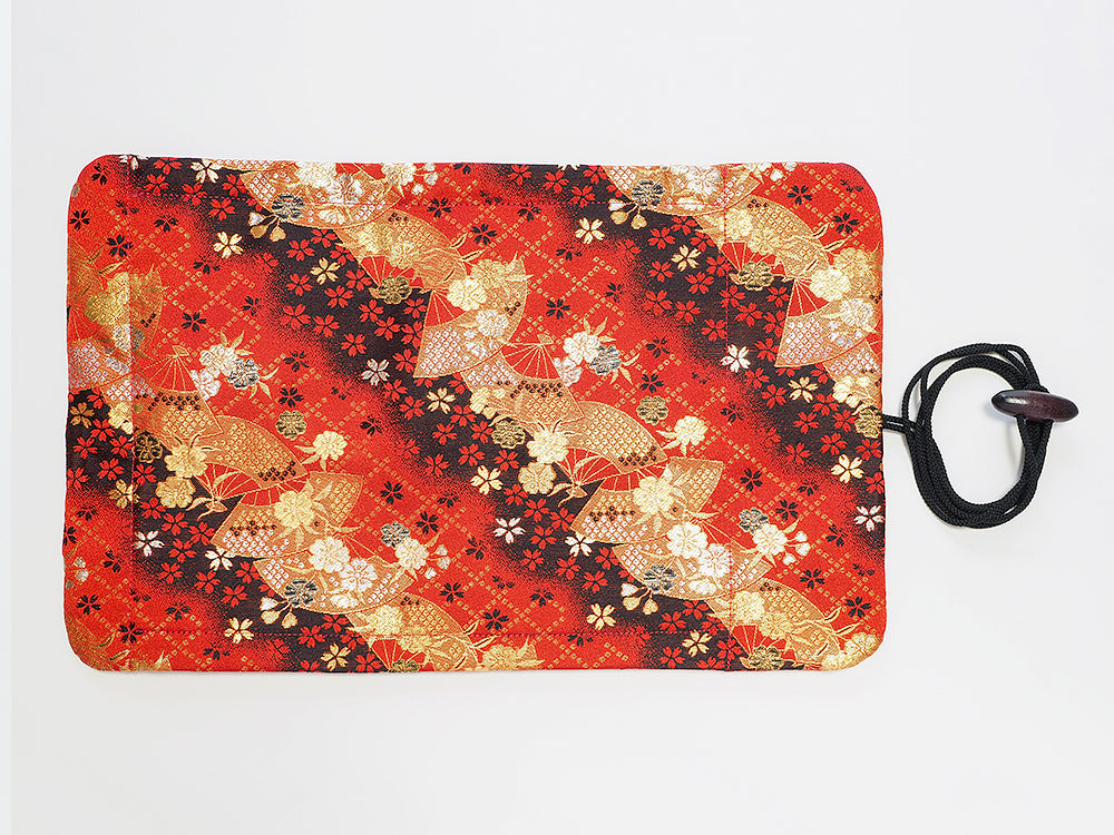 TACCIA Kimono Nishijin 8 Slot Pen Roll - Sakura Festival