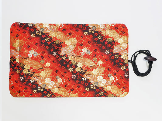 TACCIA Kimono Nishijin 8 Slot Pen Roll - Sakura Festival