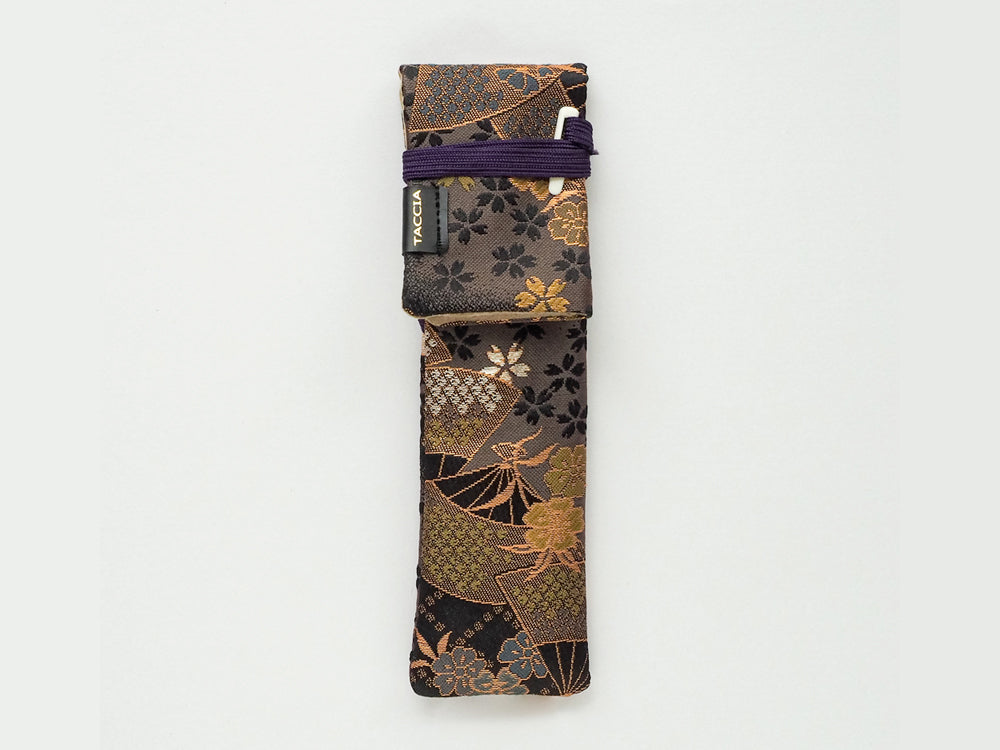 TACCIA Kimono Nishijin Single Pen Wrap - Sakura Night