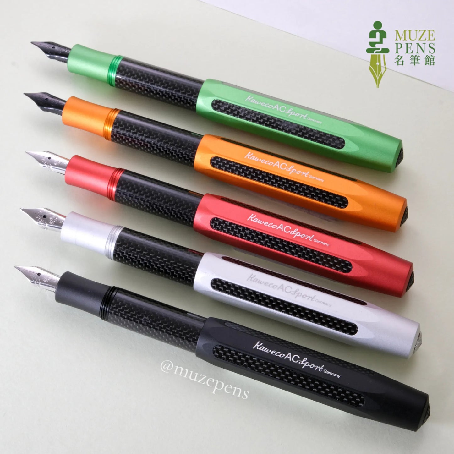 Kaweco AC Sport Fountain Pen - Green