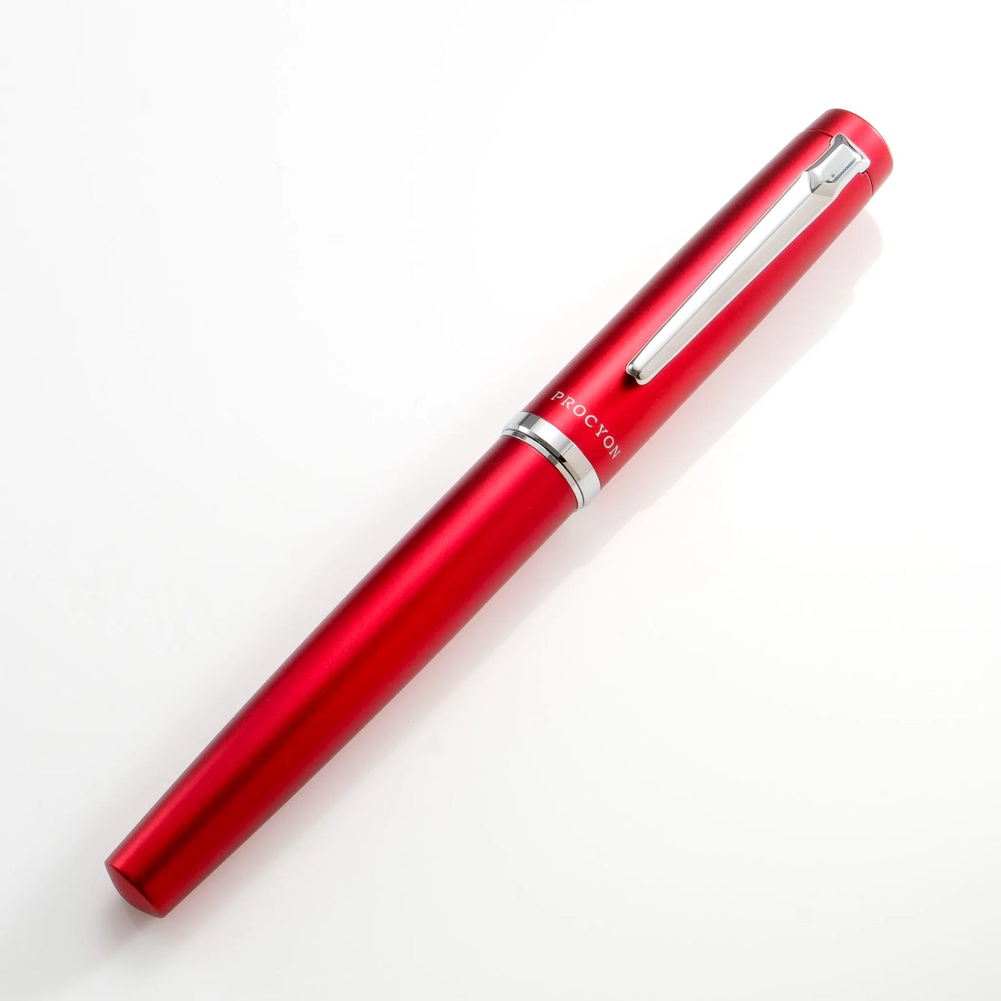 Platinum Procyon Fountain Pen - Carmine Red