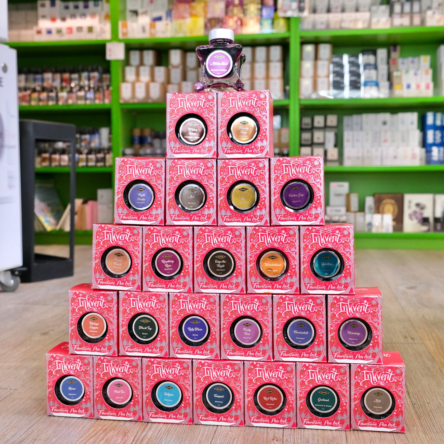 Diamine Ink-vent Red Edition 2021 Ink - Festive Joy