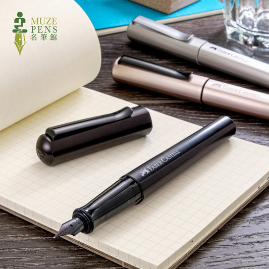 Faber-Castell Hexo Fountain Pen - Black