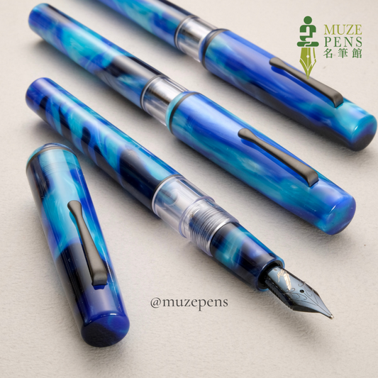 Fine Writing Int. Fenestro Fountain Pen - Kuroshio