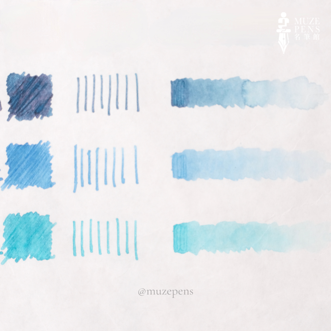 Lennon Tool Bar Ink Colors of Taiwan - Hobe Blue (滬尾)