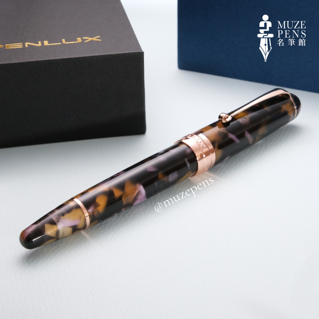 Penlux Masterpiece Delgado Fountain Pen - Euploea