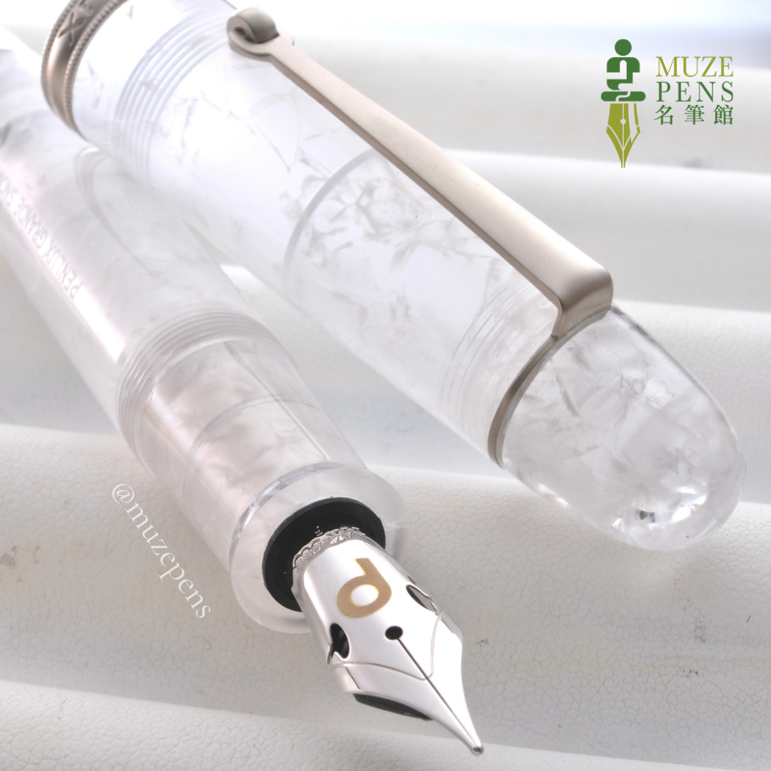 Penlux Masterpiece Grande Great Natural Limited Edition Fountain Pen - Snowflake