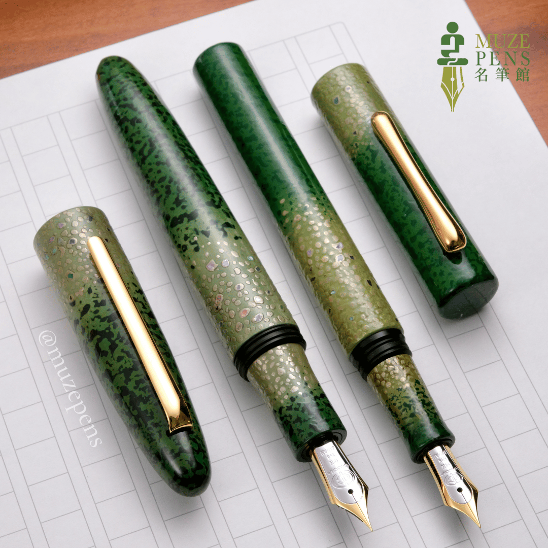 TACCIA Hyakko-Hisho Kiwami Urushi Fountain Pen - Wakayanagi (Limited Edition)