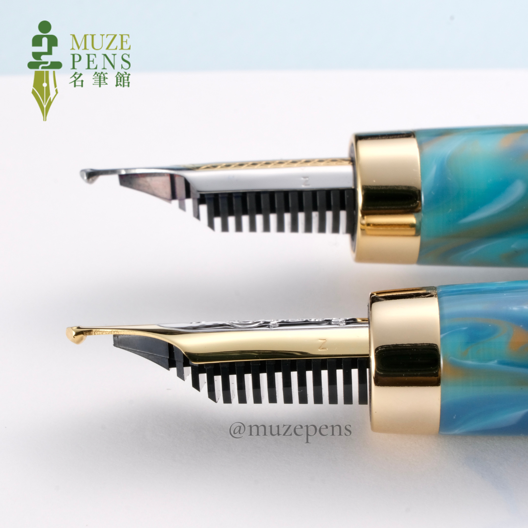 TACCIA Covenant Fountain Pen - Blue Apatite