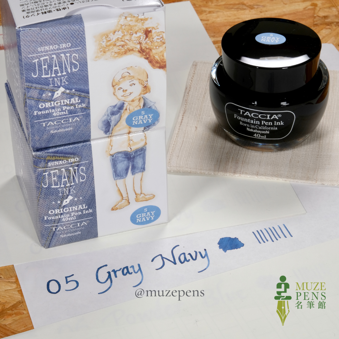 TACCIA Jeans Ink Collection - Gray Navy